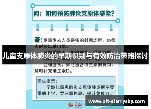 儿童支原体肺炎的早期识别与有效防治策略探讨